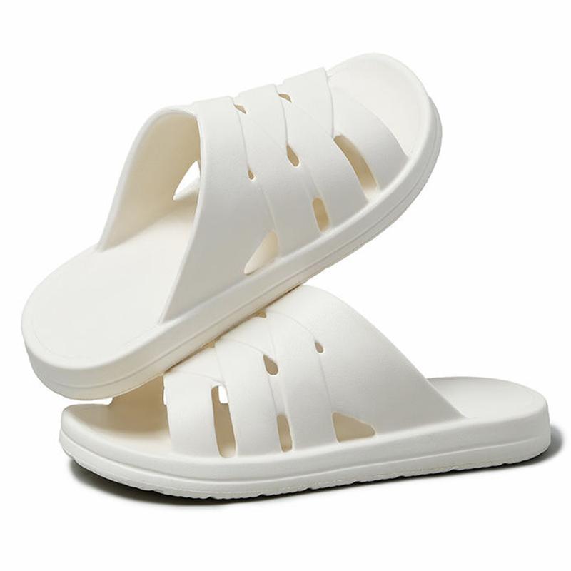 2025 New Platform Slippers Women Summer Open Toe Soft Sole House Slides Woman Sandals Lightweight Non-Slip Flat Heels Slippers