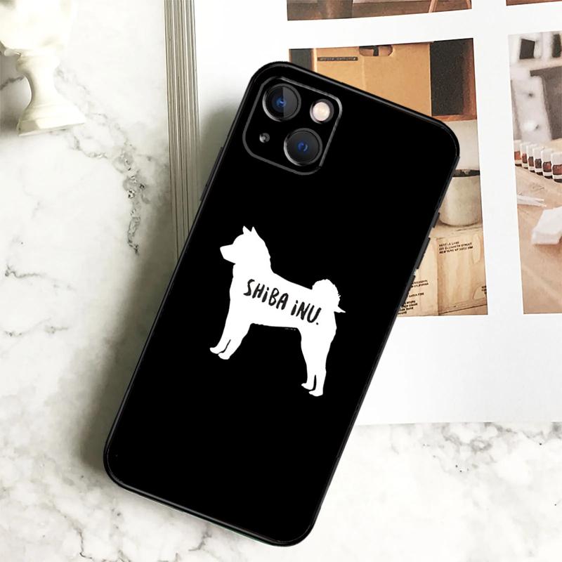 Cute Kawaii Shiba Inu Phone Case For iPhone 17 16 15 13 12 11 14 Pro Max Plus 12 13 Mini 16e 17 Air Cover Coque