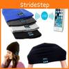Soft Warm Beanie Hat Bluetooth Smart Cap With Wireless Headphone Set And Speaker Mic