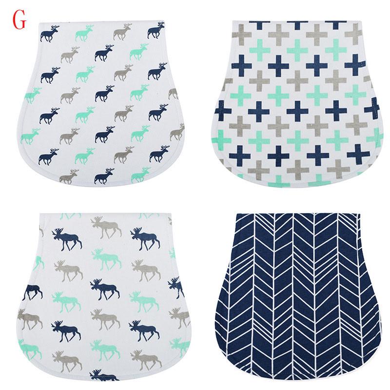 Buy 4Pack Baby Burp Cloths Organic Cotton Soft and Absorbent Towels