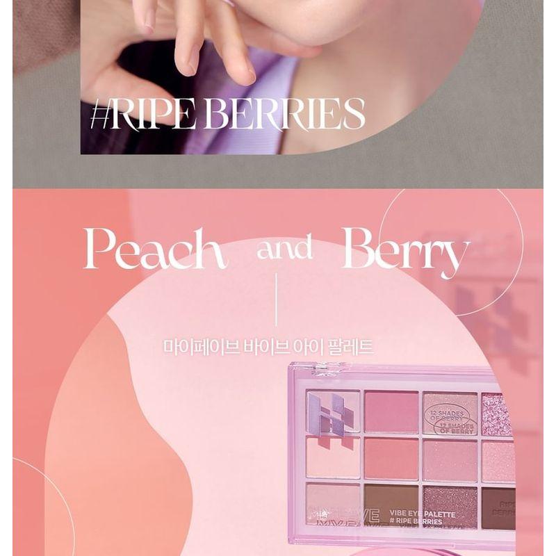 HOLIKA HOLIKA My Fave Vibe Eye Palette Ripe Fruits Collection - 2 Types