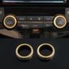 Aluminum Alloy Decorative Ring for Nissan X-Trail 17-Model AC Knob