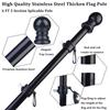 Flag Pole 6Ft Flag Pole Kit For House For Outdoor Garden Truck Use