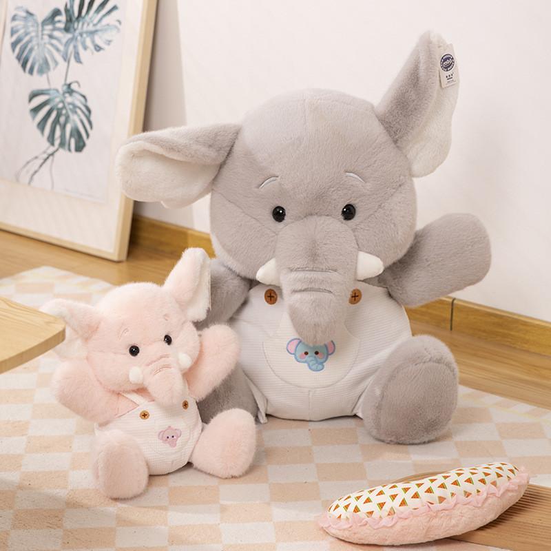 Adorable Elephant Plush Toy For Kids Soft Stuffed Animal Doll Perfect For Birthdays