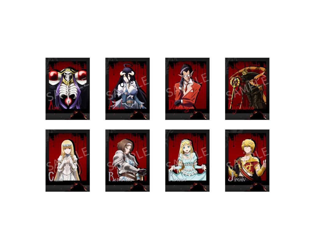 AFORCE x DRAGON HORSE Instant Bromide of "Overlord" Camera-Style (Box 8)