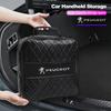 Auto-Aufbewahrungstasche Leder-Organizer Für Peugeot 208 3008 308 2008 207 107 508 607 106 406 407 307 206 301 408 5008 4008
