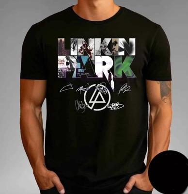 Linkin Park Albums Full Member Album And Signature T-shirt Size S-5XL