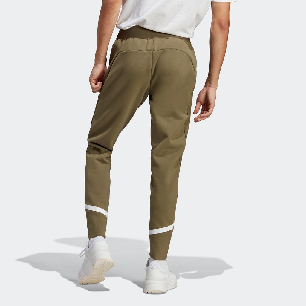 adidas Designed 4 Gameday Pants Solid Color Slim Fit Joggers Men Pants Rock-Olive-Green IC8018