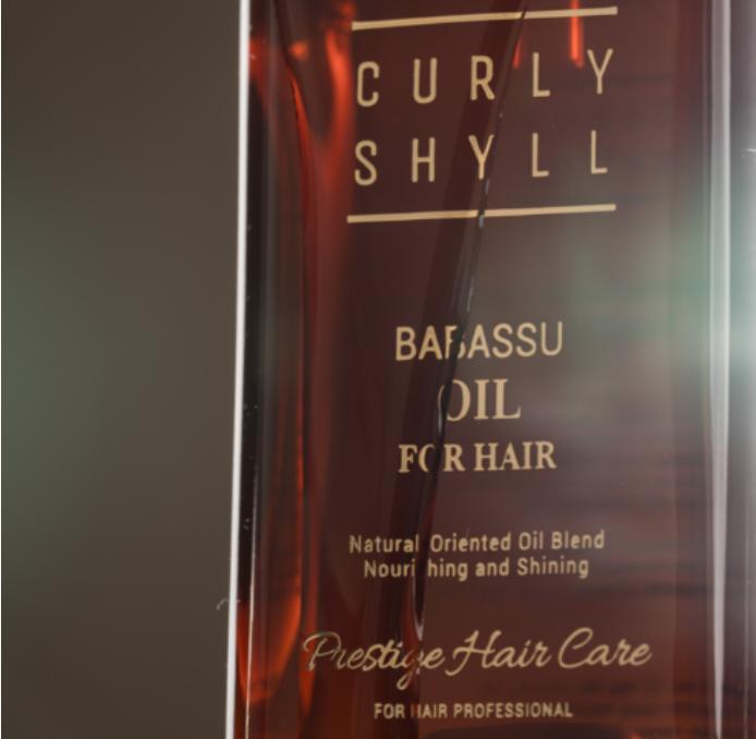 CURLYSHYLL Hair Essence Babassu Oil 100ml – Nourishing Lightweight Hair Treatment