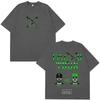 Rapper Feid Ferxxo Tour 2026 Stampa Maglietta Uomo Donna Moda HipHop T-shirt Estiva Casual Cotone Oversize T-shirt Streetwear