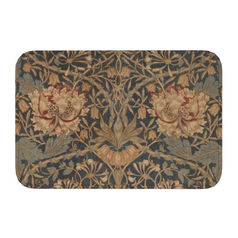 William Morris  Rug Front Floor Door Entrance Mats Indoor Textile Pattern Bath Kitchen Doormat Balcony Carpet Non-slip Floor Mat