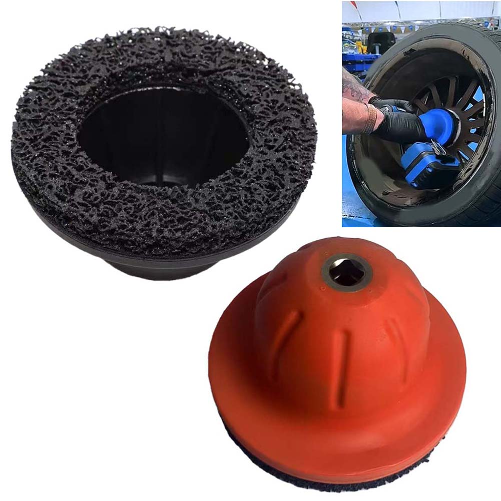 150mm Car Wheel Grinding Disc 150x90mm Wheel Hub Grinder Cleaning Brush Tool Fast Rim Grinders With Grinding Cup Tools Parts