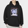 Adidas Don Gfx Hoodie With Geometric Print And Loose Fit Men Hoodie Black IB9396