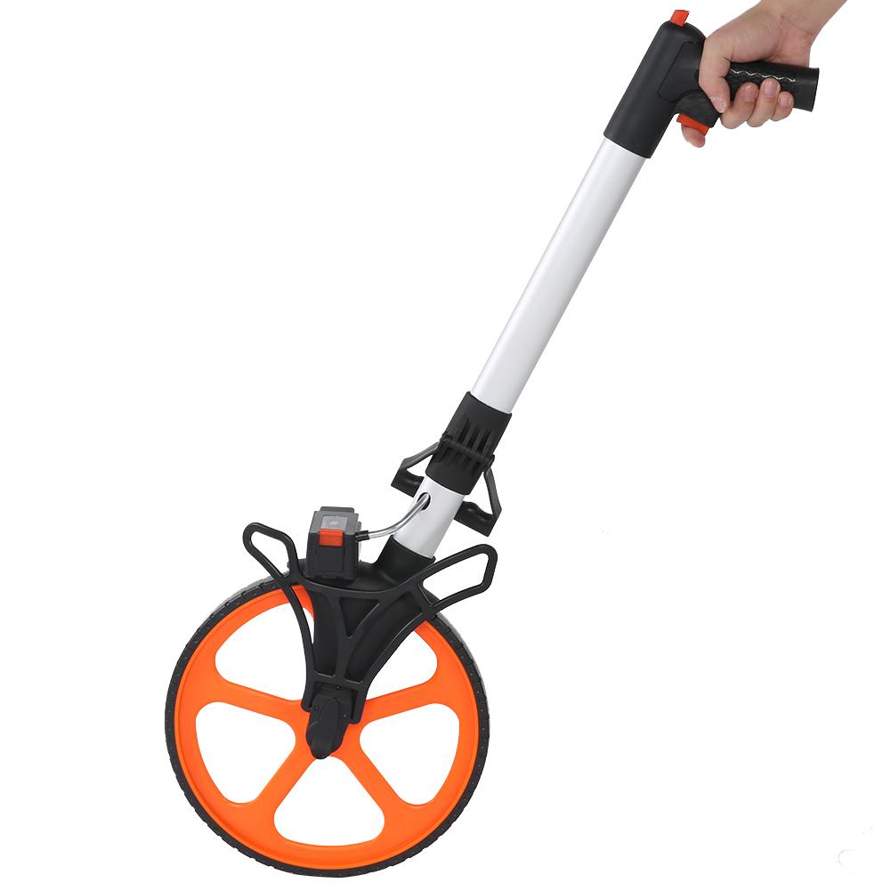 Hand Measuring Wheel Brake And Return-To-Zero Device Distance Wheel Reading Data Is Clearer Distance Measure for Land Measure