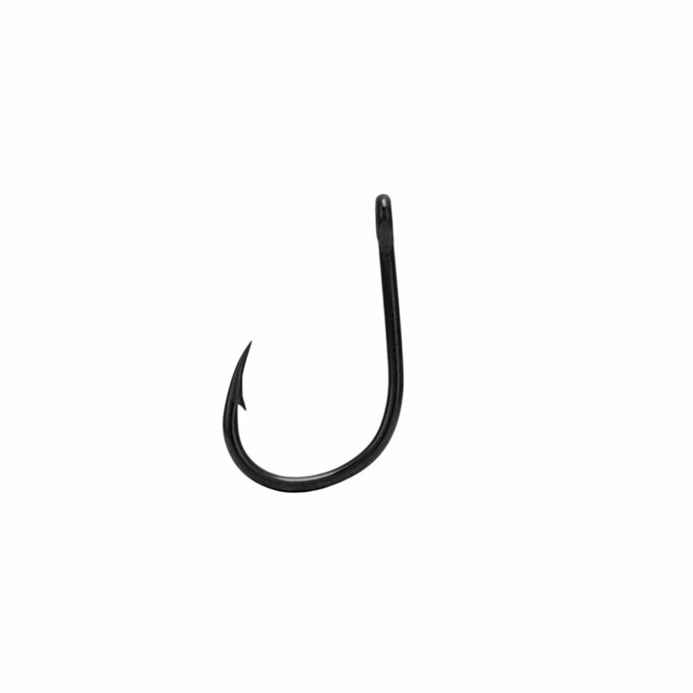 500PCS Sharpened Barb Fishing Hooks Set High Carbon Steel Fishing Hooks Trout Fishing 1#-with Holes