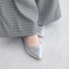 HIMIKO/Himiko/[WEB Exclusive] Low-Heel Pumps/640001 Silver 215