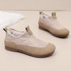 Winter High-top Cotton Shoes Plus Velvet Thickened Shoes, Soft Sole, Non-slip, Comfortable and Lightweight Pedal