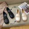 Spring and Autumn  Low Heeled British Style Loafers for Women