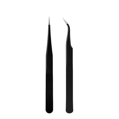 Pensetă de precizie Esd-15 din oțel inoxidabil pentru unghii ferme, instrument de bijuterii, pensetă de cot