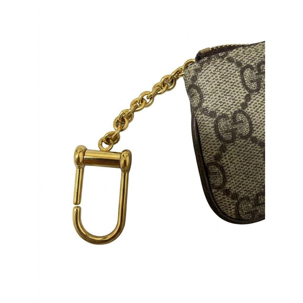 Used GUCCI Ophidia GG Supreme Coin Case with Keychain