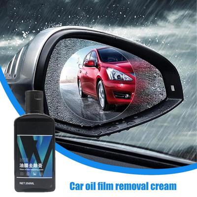 Creme Removedor de Filme de Óleo de Vidro Agente de Limpeza de Filme de Óleo Removedor de Manchas de Água 250ml Removedor de Vidro Restaurar Vidro Suprimentos para Lavagem de Carros