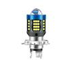 Motorradscheinwerfer mit Linse H4 Hi/Lo Beam 360 Grad 1200LM Superhell Weiß 6000K 12 - 80V 3030 Chips