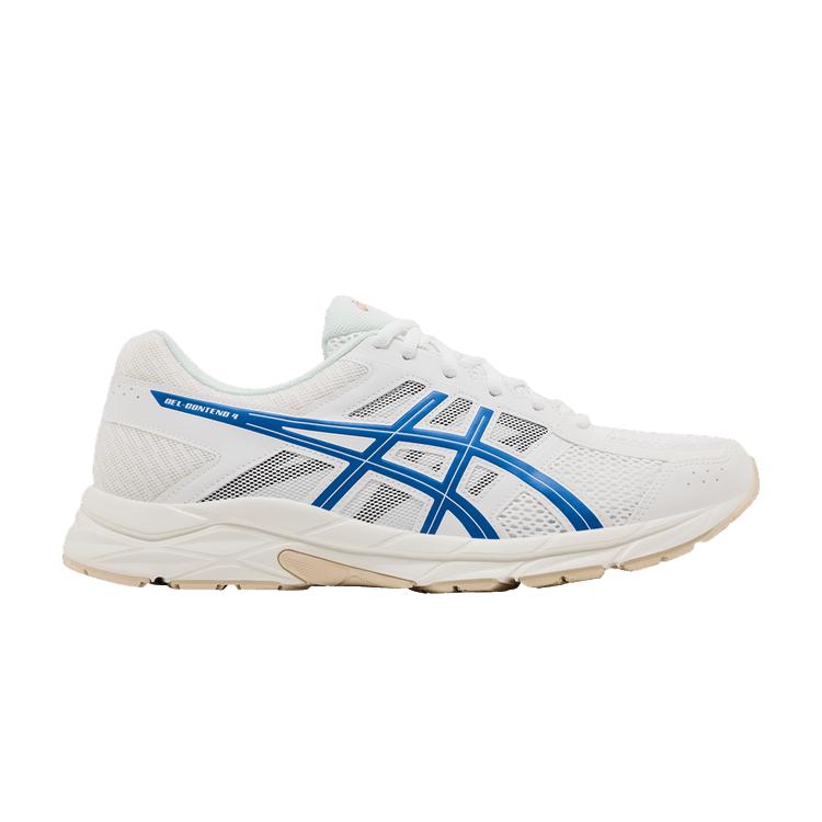 ASICS Gel Contend 4  White Blue  40.5