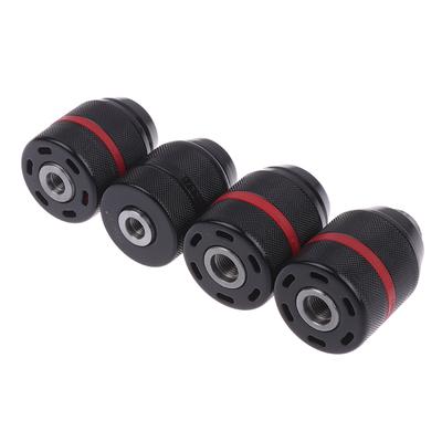 10mm und 13mm Schnellwechsel Metall Ratsche Bohrfutter, Selbstsichernd, Für Bohrer, Gewindebohrer, Stecknuss und Schraubendreher