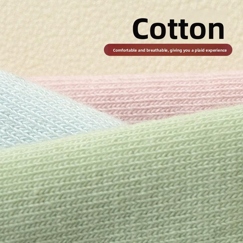 Sock Children's Summer Pure Cotton Thin Mesh Short Socks, Breathable, Odor-resistant, Sweat-absorbent, Shallow-cut Boat-shaped Socks