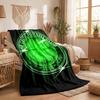Celtic FC Print Flannel Blanket Soft Warm Sofa Bed Throw Blanket For Home Office Bedroom