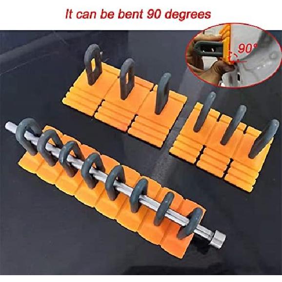 Paintless Dent Repair Pull Tabs Strong Auto Body Repair Dent Removal Tools Powerful Dent Remover Tool DIY Hand Tool for Dent Repair