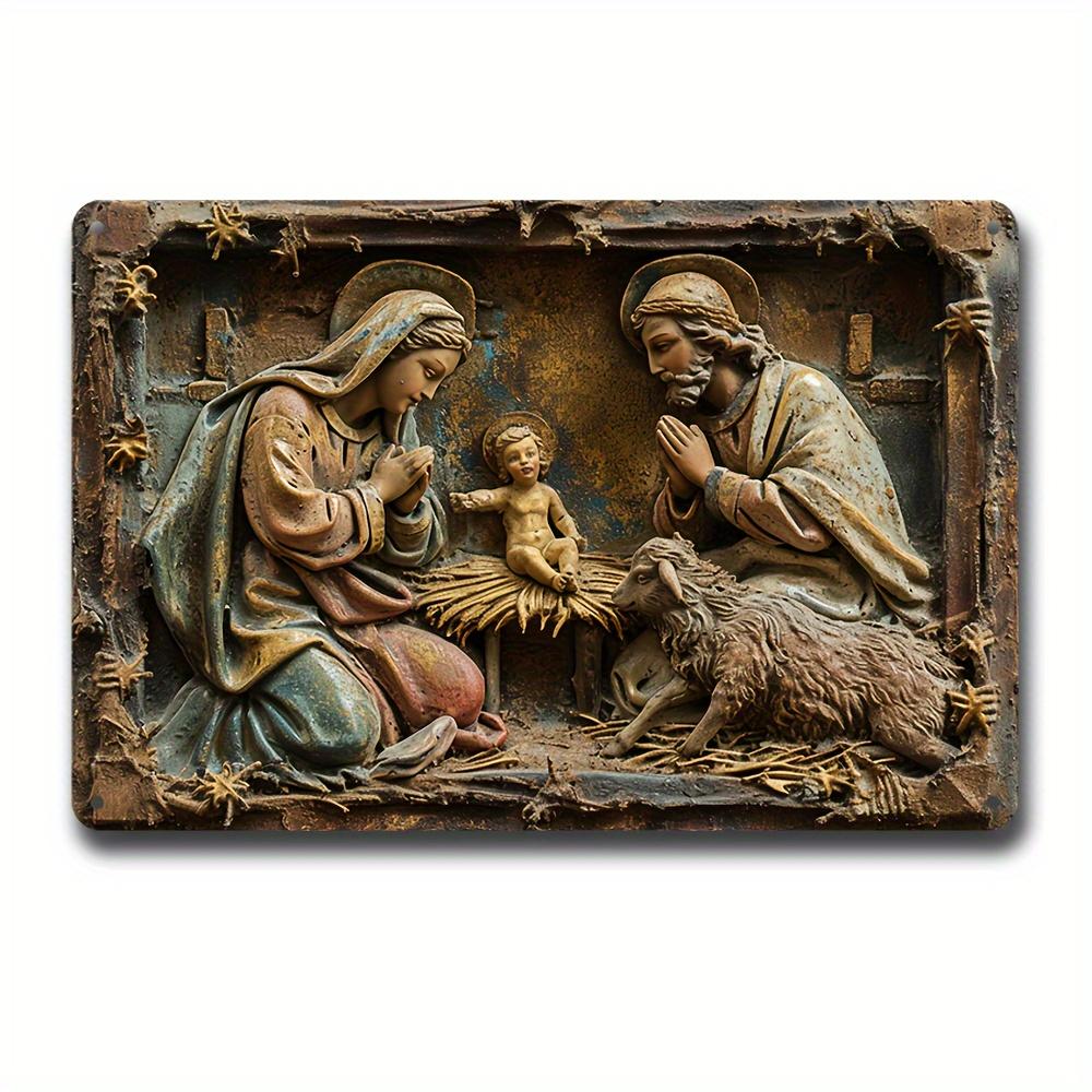 FJ Vintage Decor Metal Tin Signs 2D Flat Printing Retro Posters Room Decoration Home Bar Pub Club Wall Art Decor