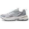 Li Ning Aurora 2K V2 Cushioning Slip Resistant Abrasion Resistant Support Low Top Casual Shoes Women's Silver White AGCU026-1
