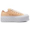 Converse Chuck Taylor All Star Comfortable Versatile Low Top Canvas Shoes Women sneaker Coral-Orange 571576C