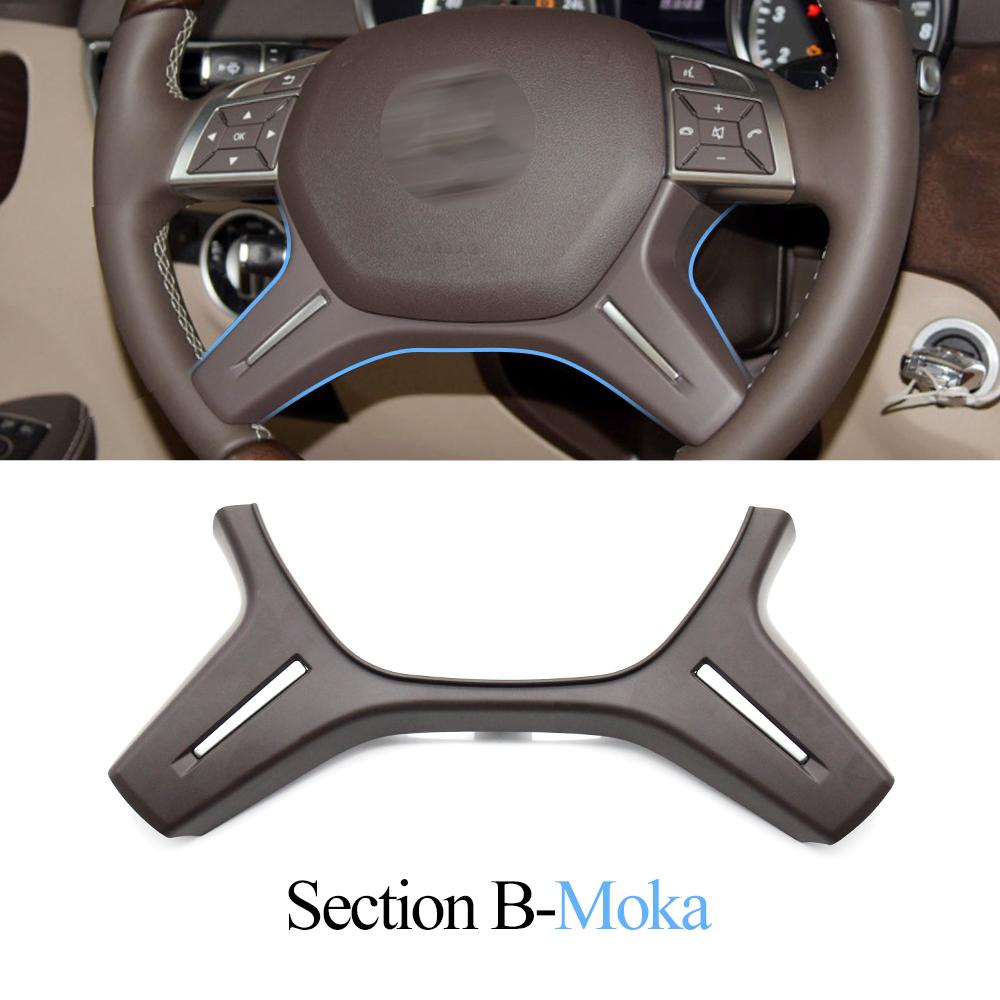 Auto Obloženie krytu volantu Vonkajší panel Mercedes Benz CEM ML GL GLS Trieda G W204 W212 W166 W463