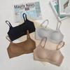 Seamless Push-Up Bra: Invisible, Wireless, Adjustable Support for Petite Figures