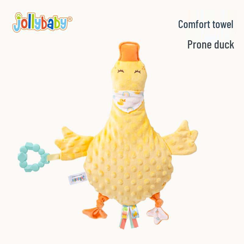 Jollybaby Comfort Blanket Doll – Infant Sleep Aid & Teething Toy (0-1 Year)