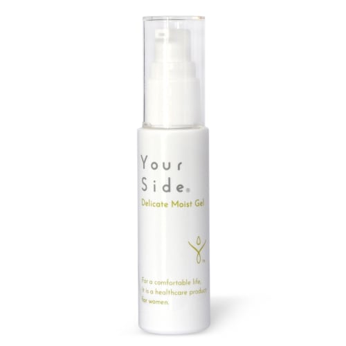 

YourSide Delicate Moist Gel, 50ml, a moisturizing gel for delicate zone care, made in Japan and additive-free. Moisturizes dry areas caused by life st