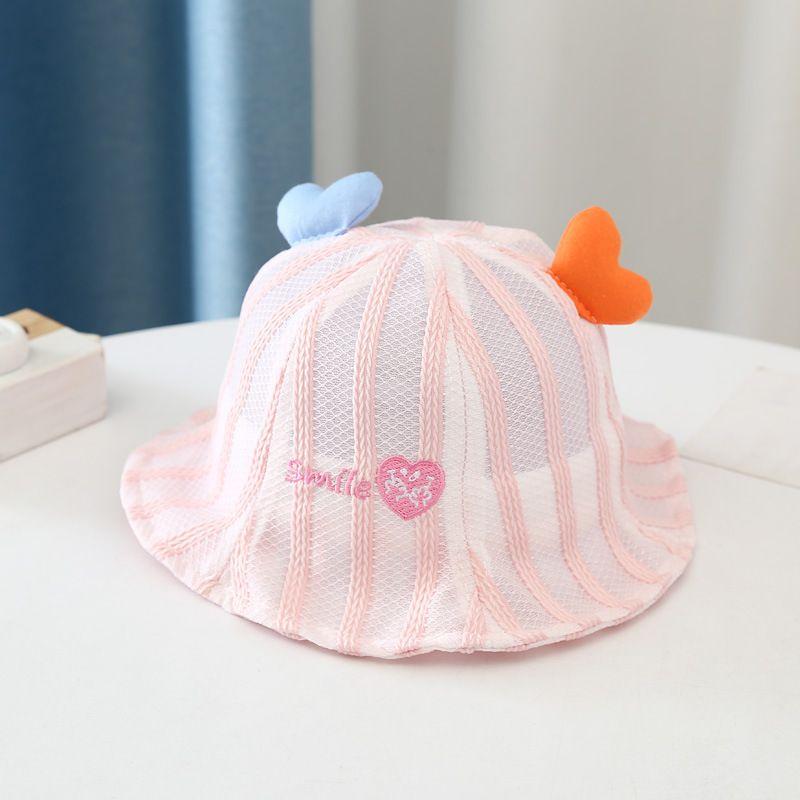 Hat Spring Summer Baby Thin Breathable Mesh Sunshade Fisherman's Hat Children's Casual Cool Hat