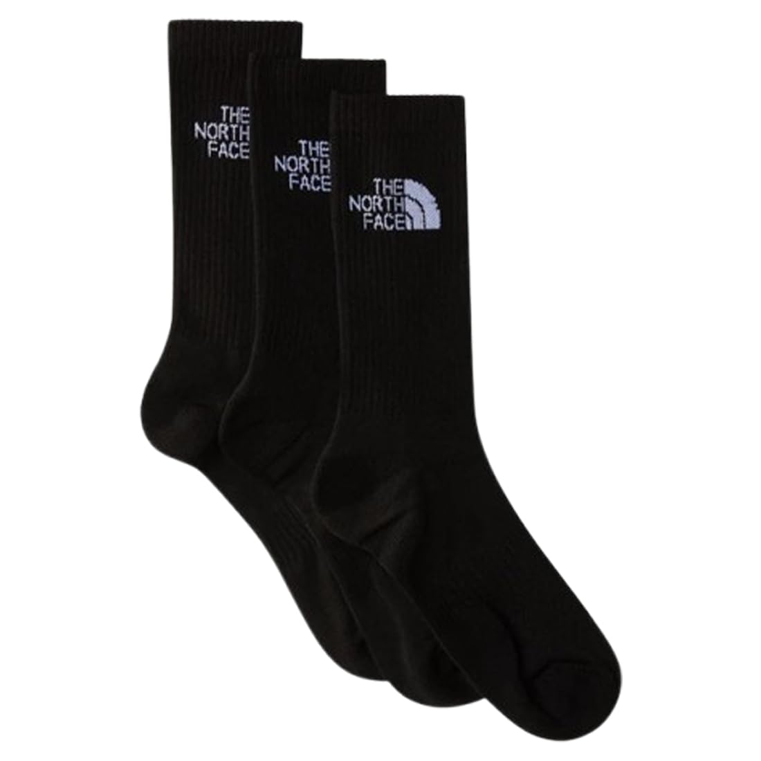 

The North Face Multi Sport Cush Crew Assorted Logo Size NF0A882H Men s Socks, 3-Pair Set, Socks, M, TNF_BLACK(JK3)