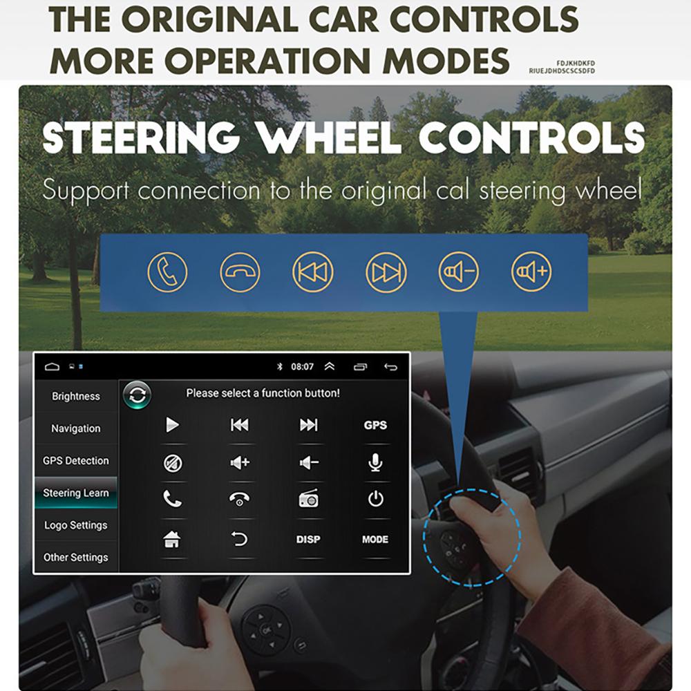 NAVIGUIDE 7'' Android Carplay Car Multimeida Player For Ford F150 Explorer Edge Escape Sport Lincoln Expedition Mustang NO DVD