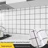 Oil-Proof & Waterproof Kitchen Wall Stickers: Anti-Mold, High-Temperature Resistant Stove Wallpaper for Tiles