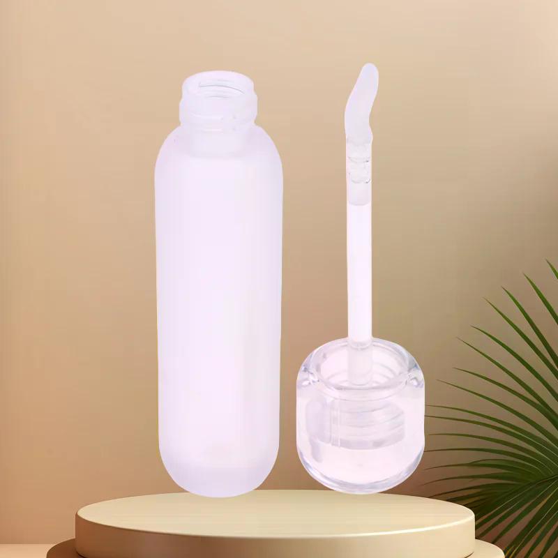 1pcs Empty Lip Gloss Tubes Plastic Lip Balm Tube Lipstick Mini Sample Cosmetic Container Transparent Refillable Bottle