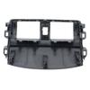 Set of 2 Gray Plastic Car Air Conditioner Vent Panel Grille Covers