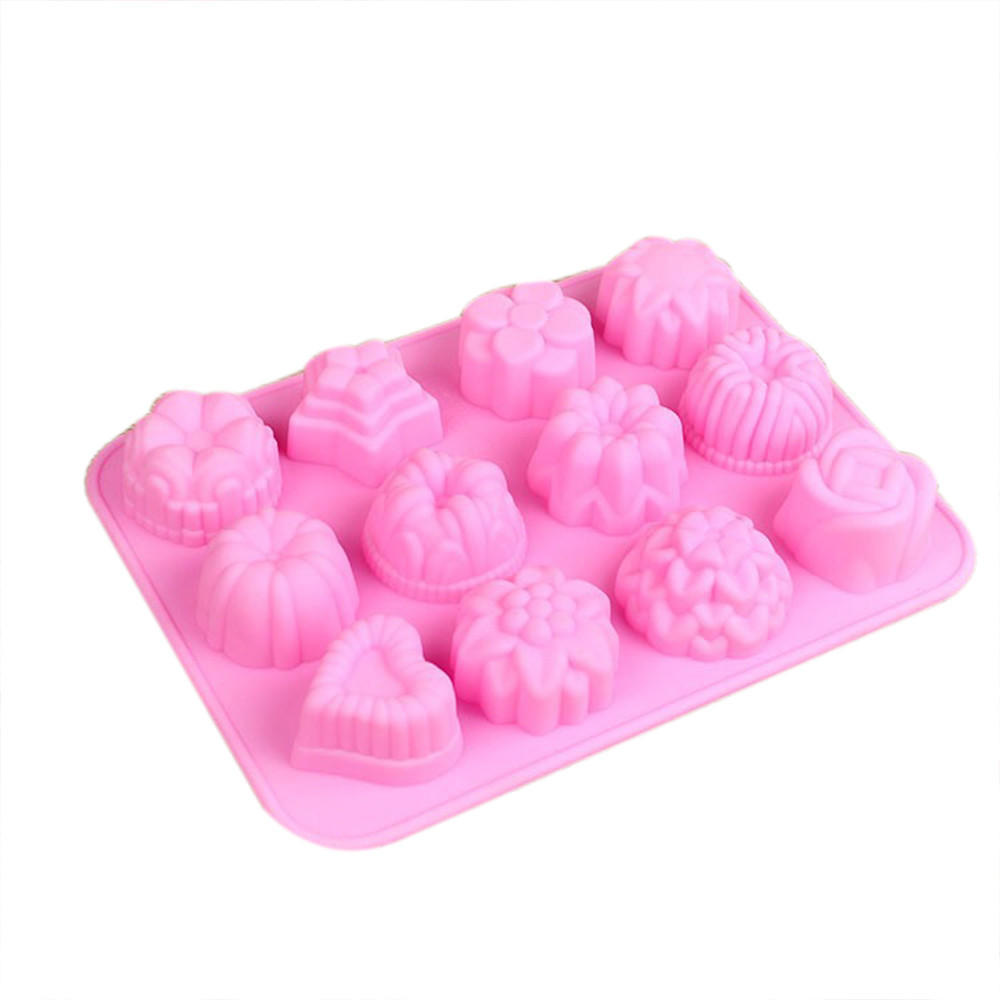 3D Lotus Shape Chocolate Candy Mold Cake Mold Bakeware Jelly Ice Mould Plastic 3D Lotus Shape Chocolate Candy Mold Cake Mold Bakeware Jelly Ice Mould Plastic
