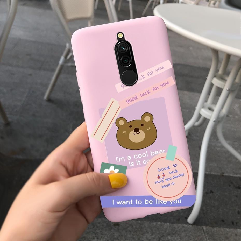 For Xiaomi Redmi 8 Case Redmi 8A Pro Fashion Pattern Jelly Silicone Phone Cases For Redmi8 8 A Pro Soft TPU Back Cover