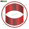 For XSR700 XSR 700 motorcycle accessories 17 inch front and rear wheel decals fairing hub modified reflective stripe stickers