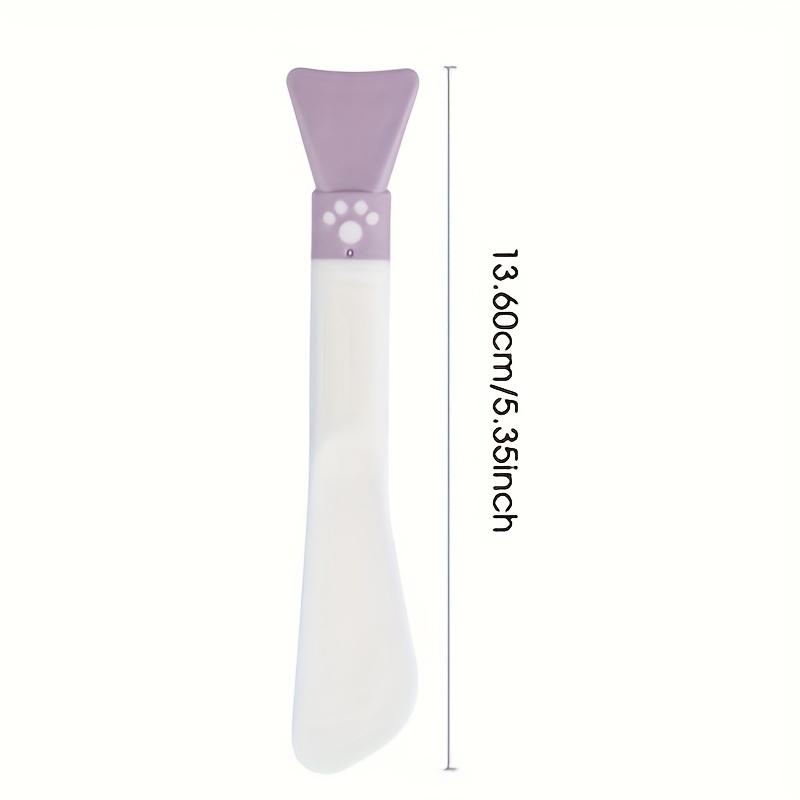 2pcs Cute Claw Silicone facial mask Brush Double end Scraper facial mask Brush Smear Mud Mask Special Facial Beauty Tools