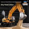 Huina 650 Alloy Excavator: 21-Channel Remote Control Toy Digger