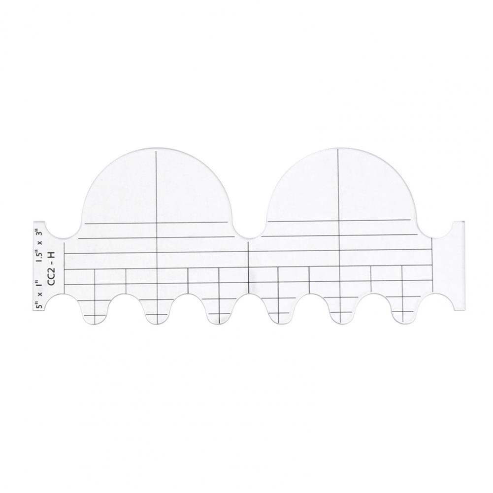 High Quality Multifunction Quilting Tailor Craft Sewing Patchwork Ruler DIY Easy to Use Quilting Ruler for Household